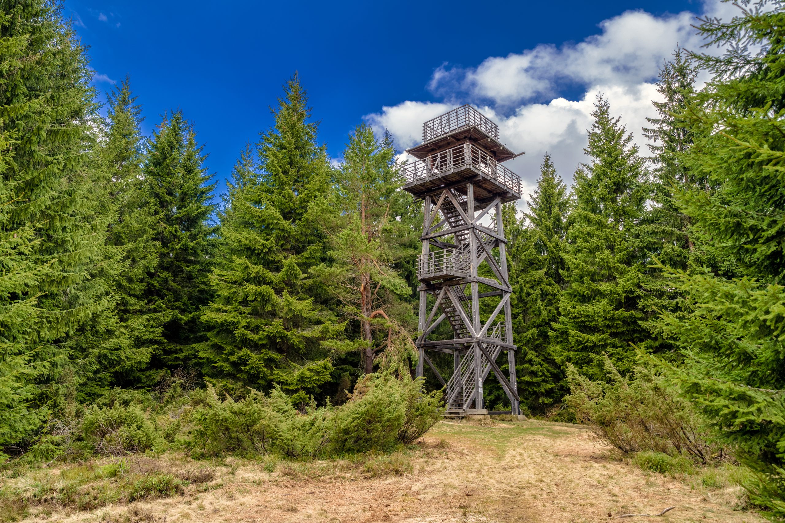 Lookout tower on Súšava Hill