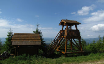 Rozhľadne na náučnom chodníku Slaná voda – Babia hora
